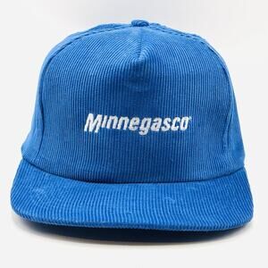 VTG 90s Snapback Corduroy Hat Minnegasco (Centerpoint Energy) Power electric